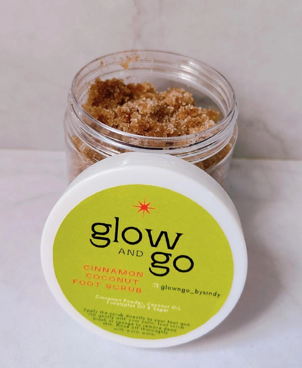 Cinnamon Coconut Foot Scrub