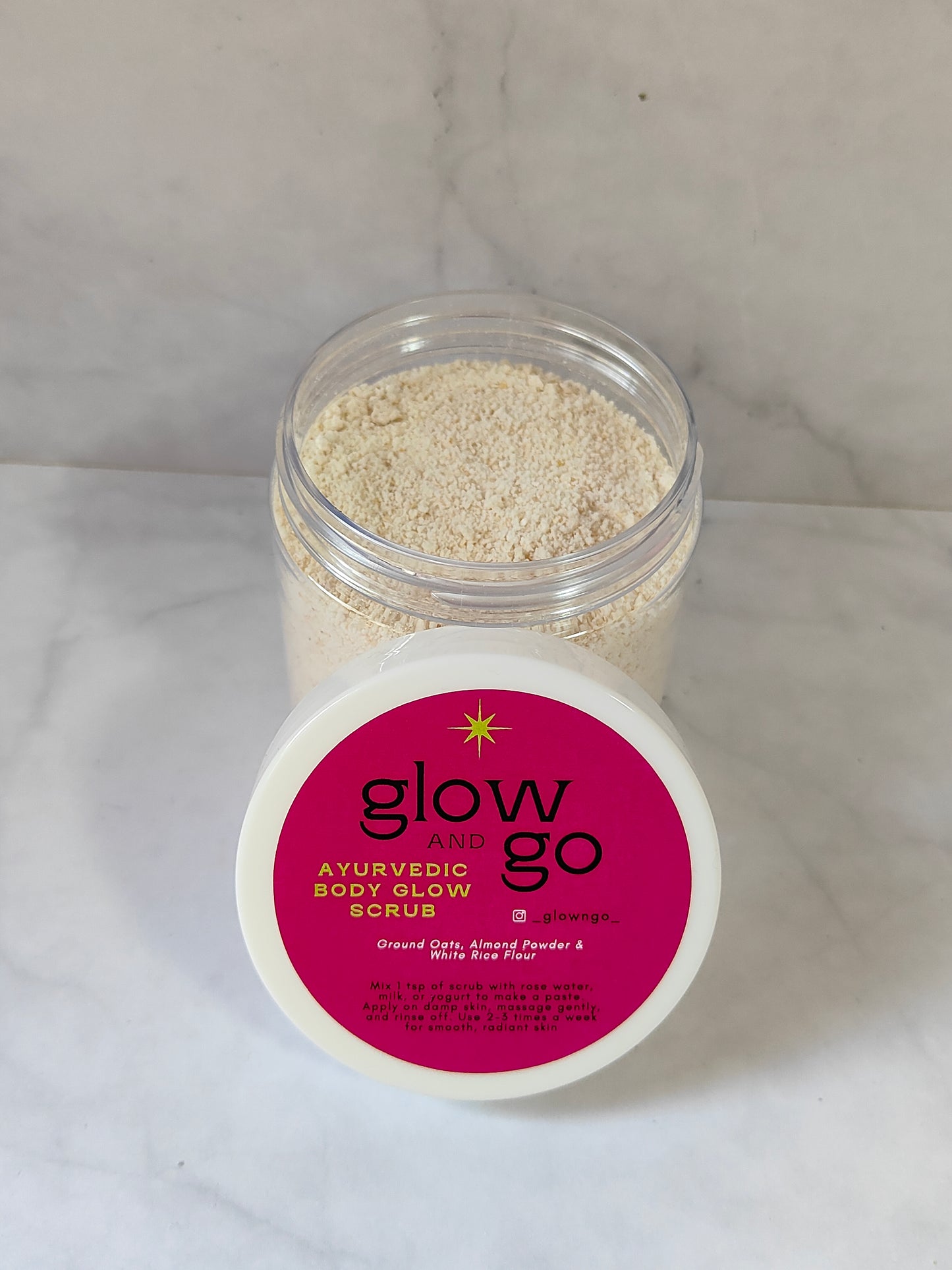 Ayurvedic Body Glow Scrub
