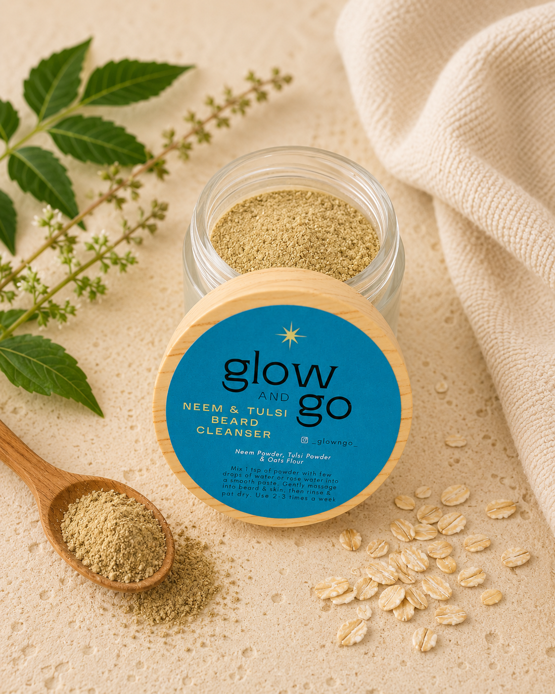 Neem & Tulsi Beard Cleanser