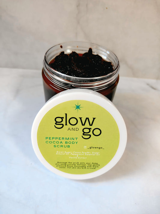 Peppermint Cocoa Body Scrub